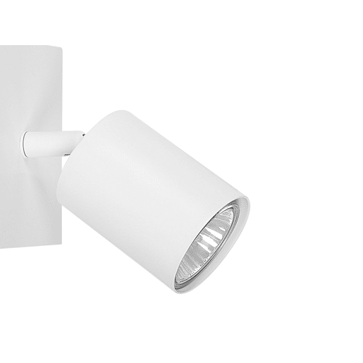 Conjunto de 2 candeeiros de foco TIGRIS Ajustável Metal Branco