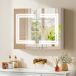Armario de Baño MDF, Vidrio kleankin, hogar - baño Armario de Baño MDF, Vidrio kleankin, hogar - baño Blanco