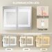 Armario de Baño MDF, Vidrio kleankin, hogar - baño Armario de Baño MDF, Vidrio kleankin, hogar - baño Blanco