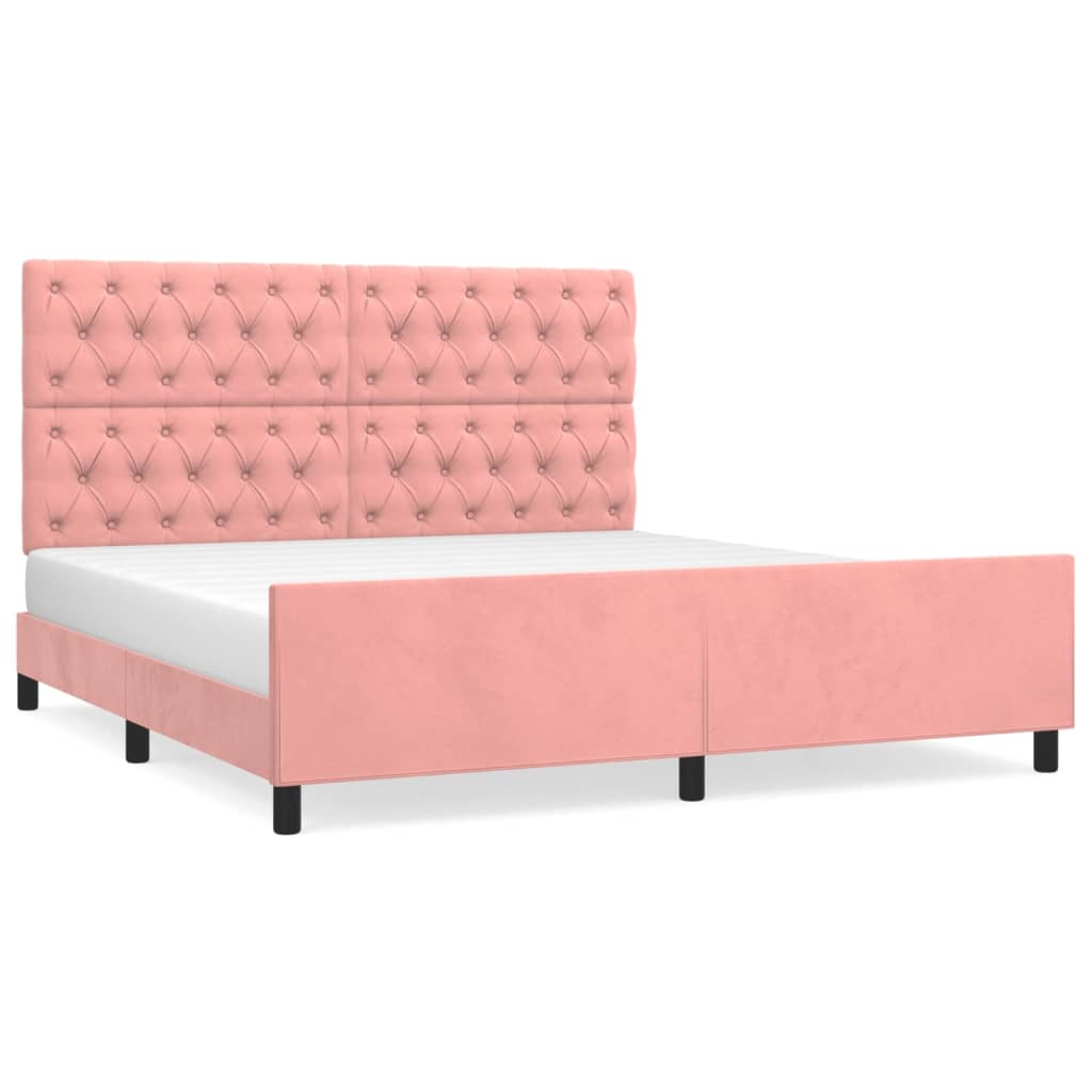 Estructura de cama 160x200 Rosa