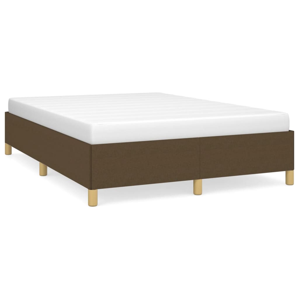 Estructura de cama 140x190 Marrón