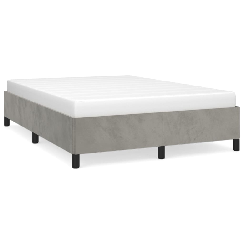 Estructura de cama 140x190 Gris Claro
