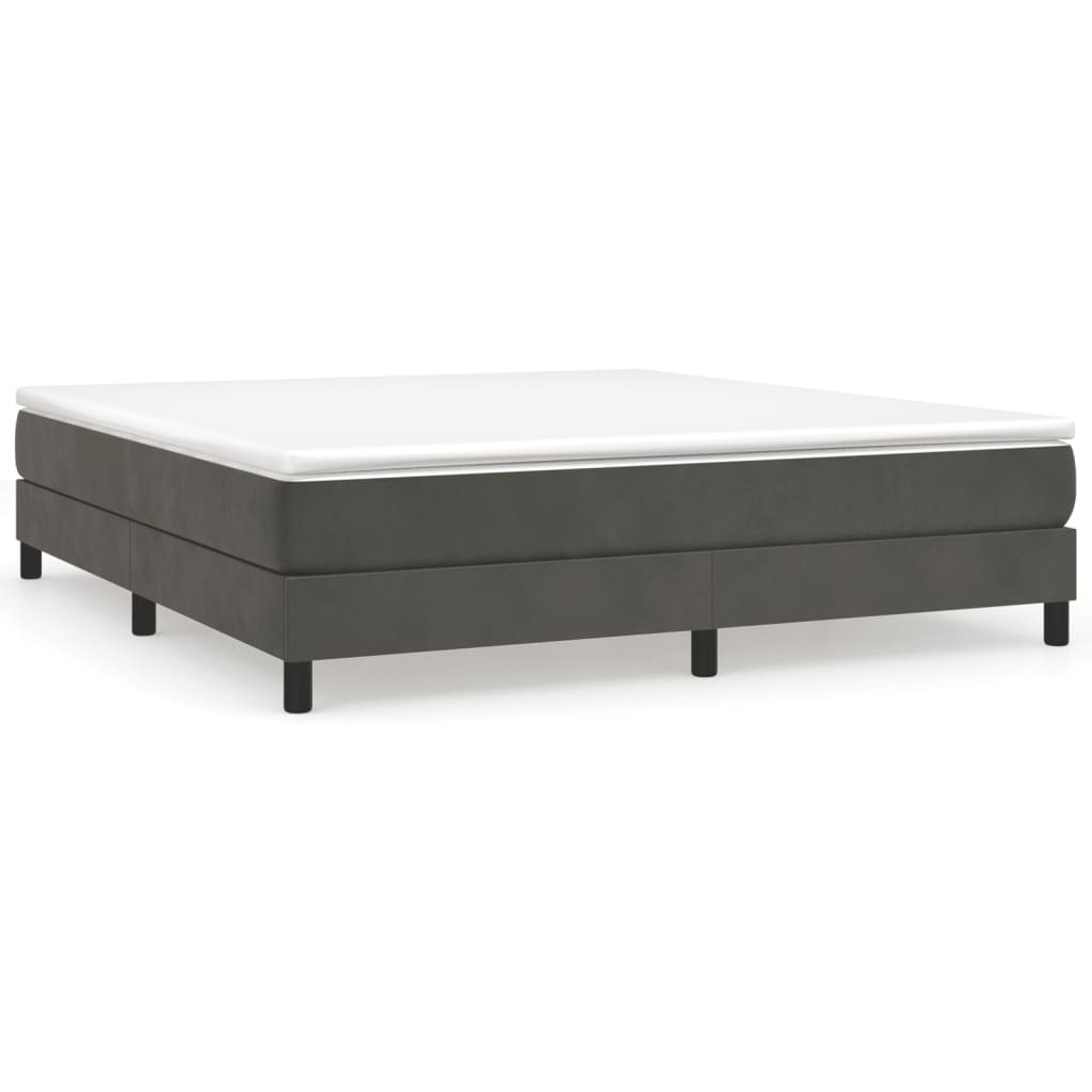 Cama box spring 180x200 Gris
