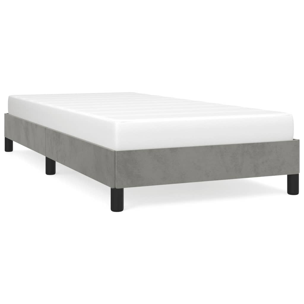 Estructura de cama 90x190 Gris Claro