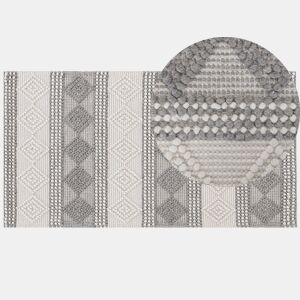 Tapete BOZOVA Creme claro 80 x 150 cm Lã
