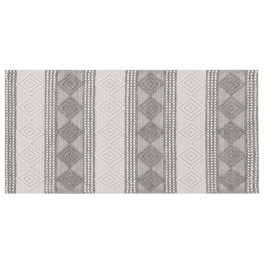 Tapete BOZOVA Creme claro 80 x 150 cm Lã