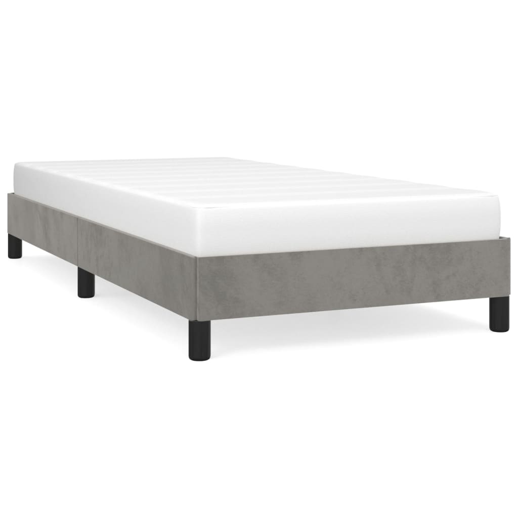 Estructura de cama 90x200 Gris Claro