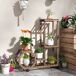 Estantería para Plantas Madera de Abeto Outsunny 30 Estantería para Plantas Madera de Abeto Outsunny 30 Marrón