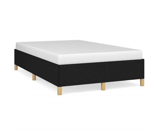 Estructura de cama de tela gris claro 120x200 cm