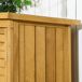 Cobertizo de Madera Madera de Abeto Outsunny Cobertizo de Madera Madera de Abeto Outsunny Marrón