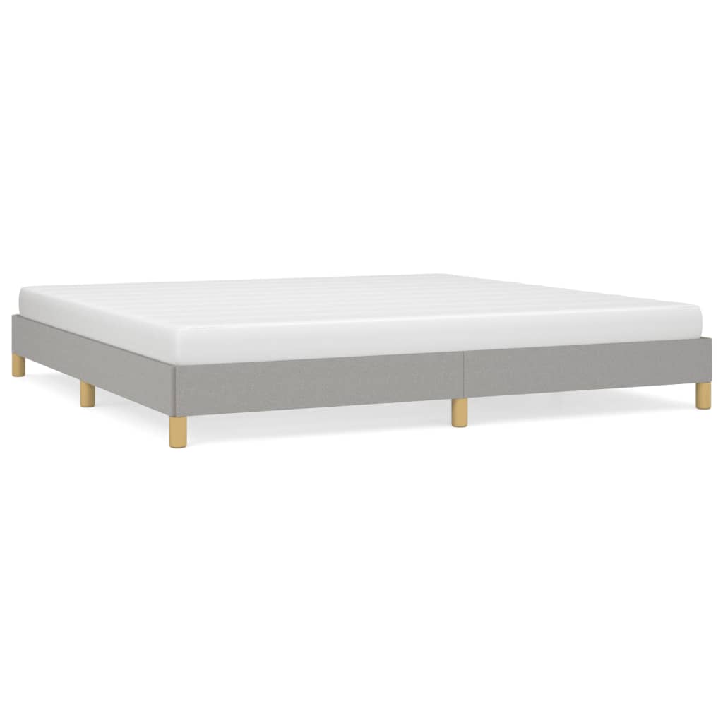 Estructura de cama 200x200 Gris Claro