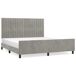 Estructura de cama 160x200 Estructura de cama 160x200 Gris Claro