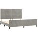 Estructura de cama 160x200 Estructura de cama 160x200 Gris Claro