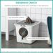 Arenero para Gato PE PawHut, mascotas - accesorios para gatos Arenero para Gato PE PawHut, mascotas - accesorios para gatos Blanco/ Gris