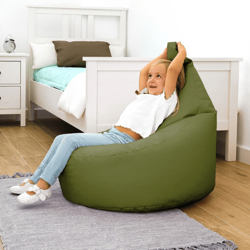 Puff Butaca Polipiel Caqui Happers Infantil Infantil HAPPERS