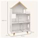 Estantería para Juguete MDF, Madera de Pino ZONEKIZ Estantería para Juguete MDF, Madera de Pino ZONEKIZ Blanco