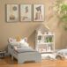 Estantería para Juguete MDF, Madera de Pino ZONEKIZ Estantería para Juguete MDF, Madera de Pino ZONEKIZ Blanco
