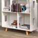 Estantería para Juguete MDF, Madera de Pino ZONEKIZ Estantería para Juguete MDF, Madera de Pino ZONEKIZ Blanco
