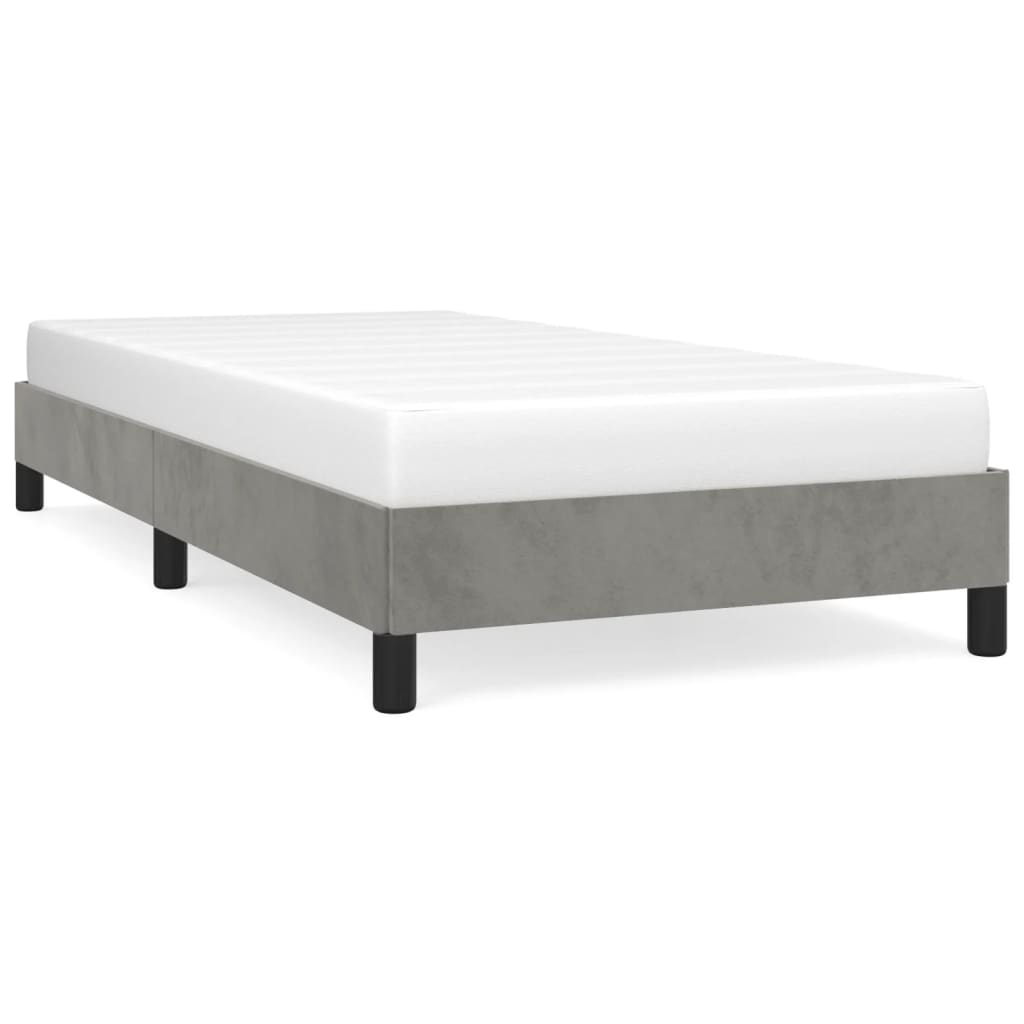 Estructura de cama 80x200 Gris Claro