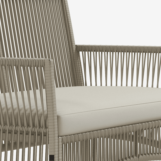 Outsunny Conjunto de Móveis de Jardim de Vime Conjunto de 4 Peças de Móveis de Varanda com 1 Sofá de 2 Lugares 2 Poltronas Almofadas e Mesa de Centro com Bancada de Vidro para Pátio Cáqui