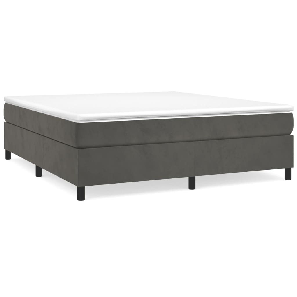 Cama box spring 200x200 Gris