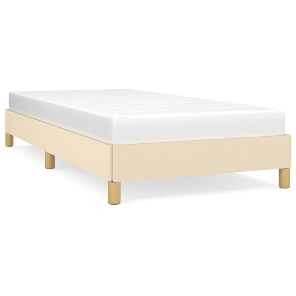 Estructura de cama 90x190 Crema