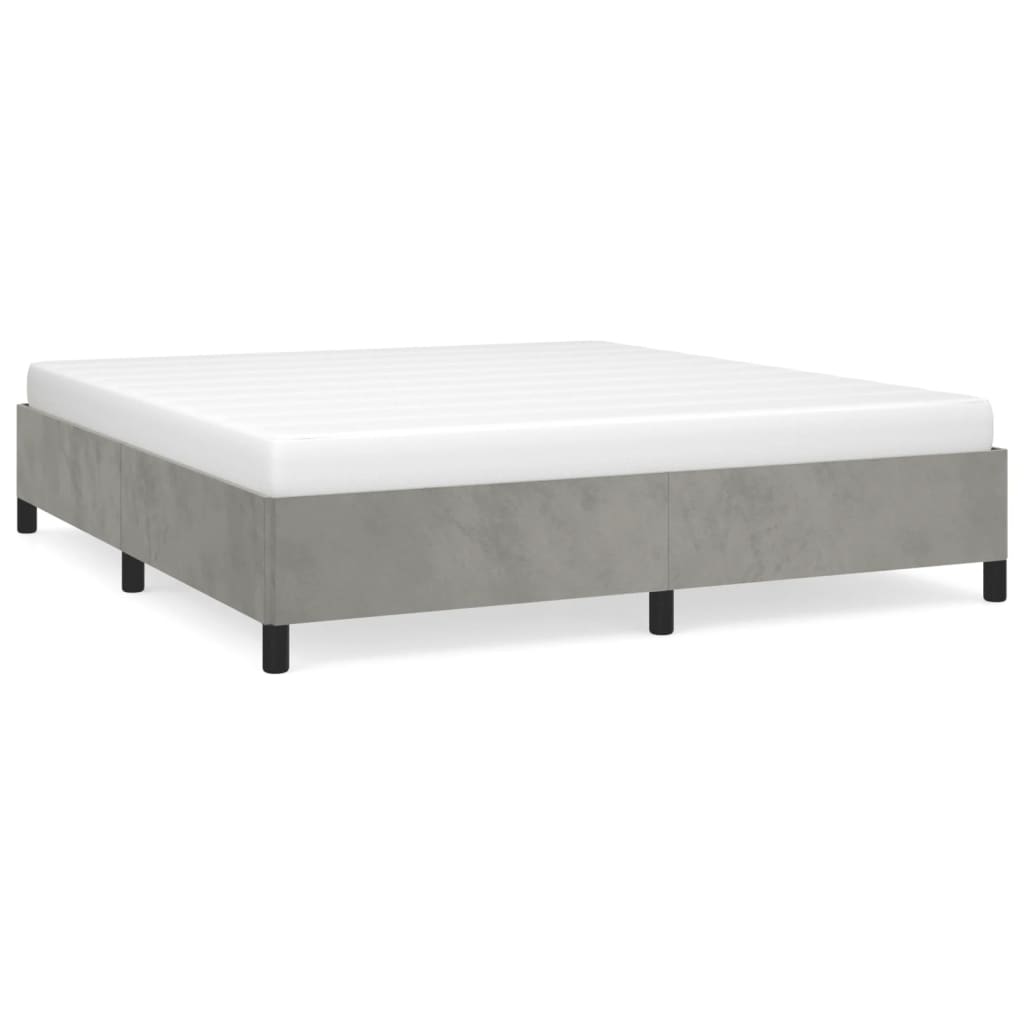 Estructura de cama 180x200 Gris Claro