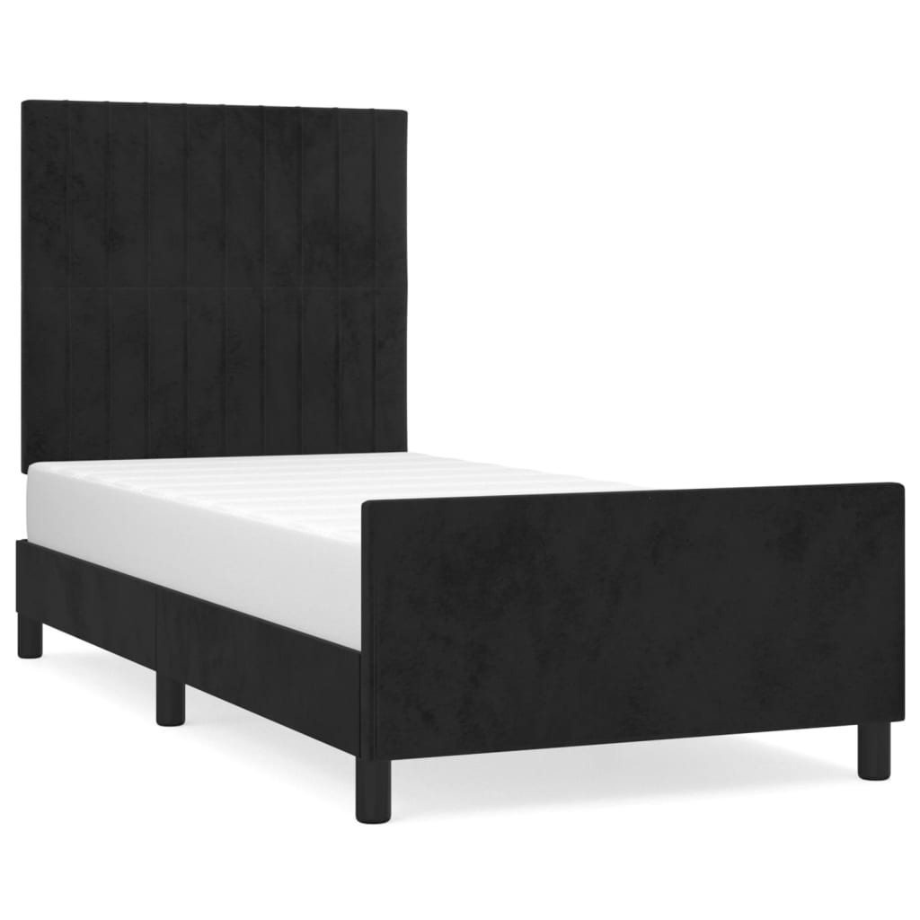 Estructura de cama 80x200 Negro