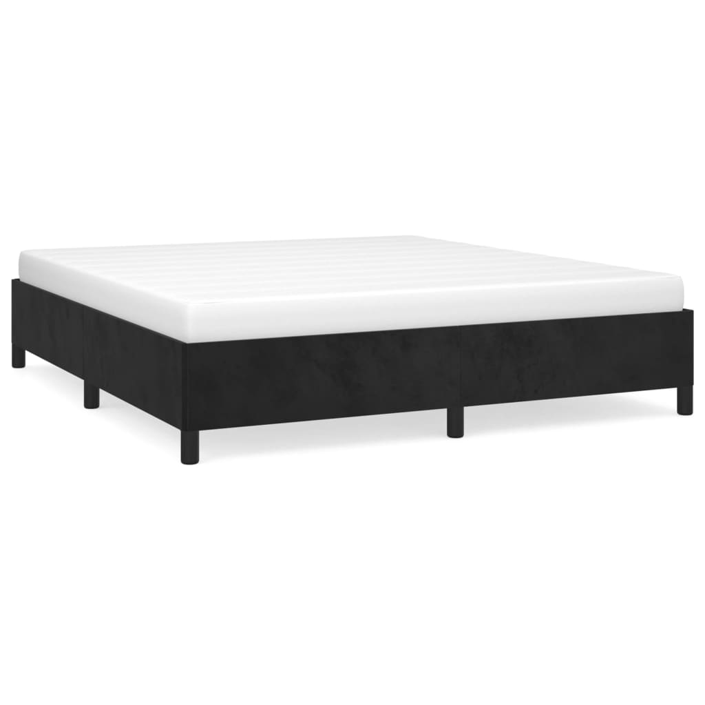 Estructura de cama 180x200 Negro
