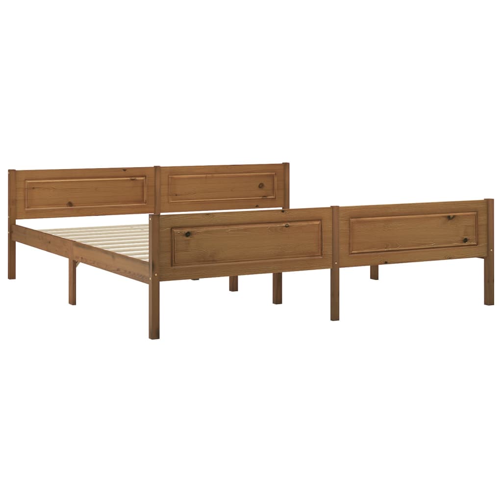 Estructura de cama 180x200 Marrón Claro