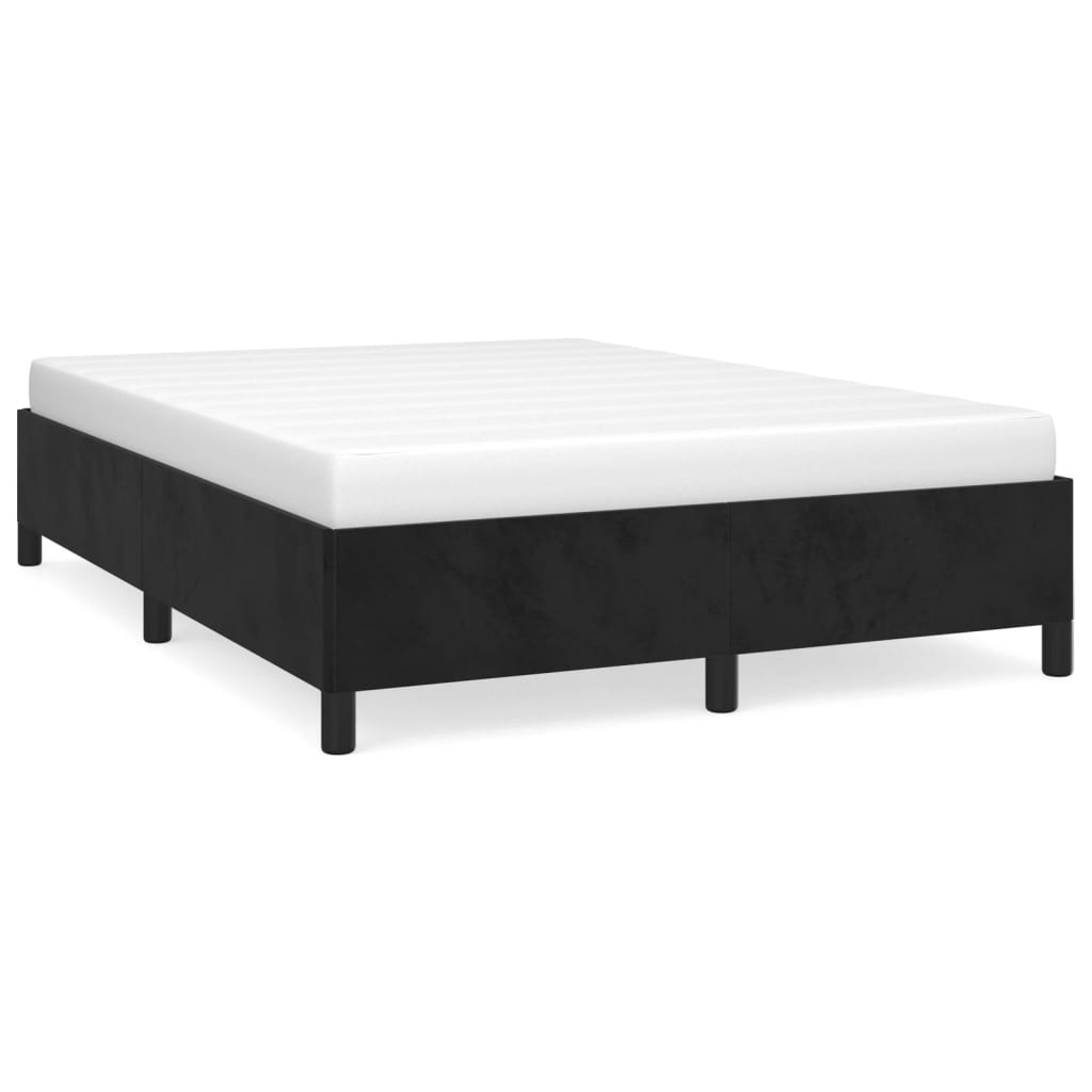 Estructura de cama 140x190 Negro