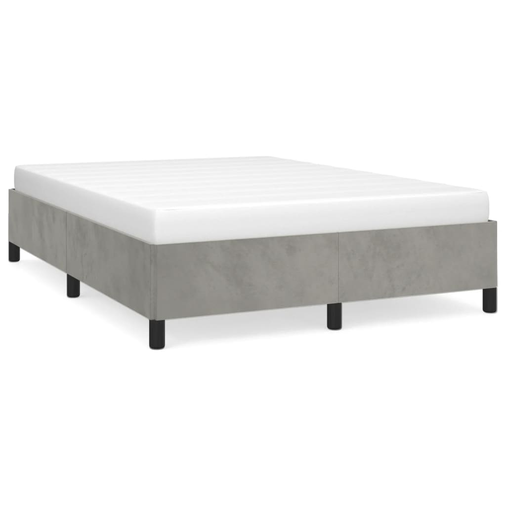 Estructura de cama 140x200 Gris Claro