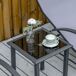 Conjunto de Tumbona Metal, Textilene Outsunny Conjunto de Tumbona Metal, Textilene Outsunny Gris