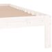 Estructura de cama 135x190 Estructura de cama 135x190 Blanco