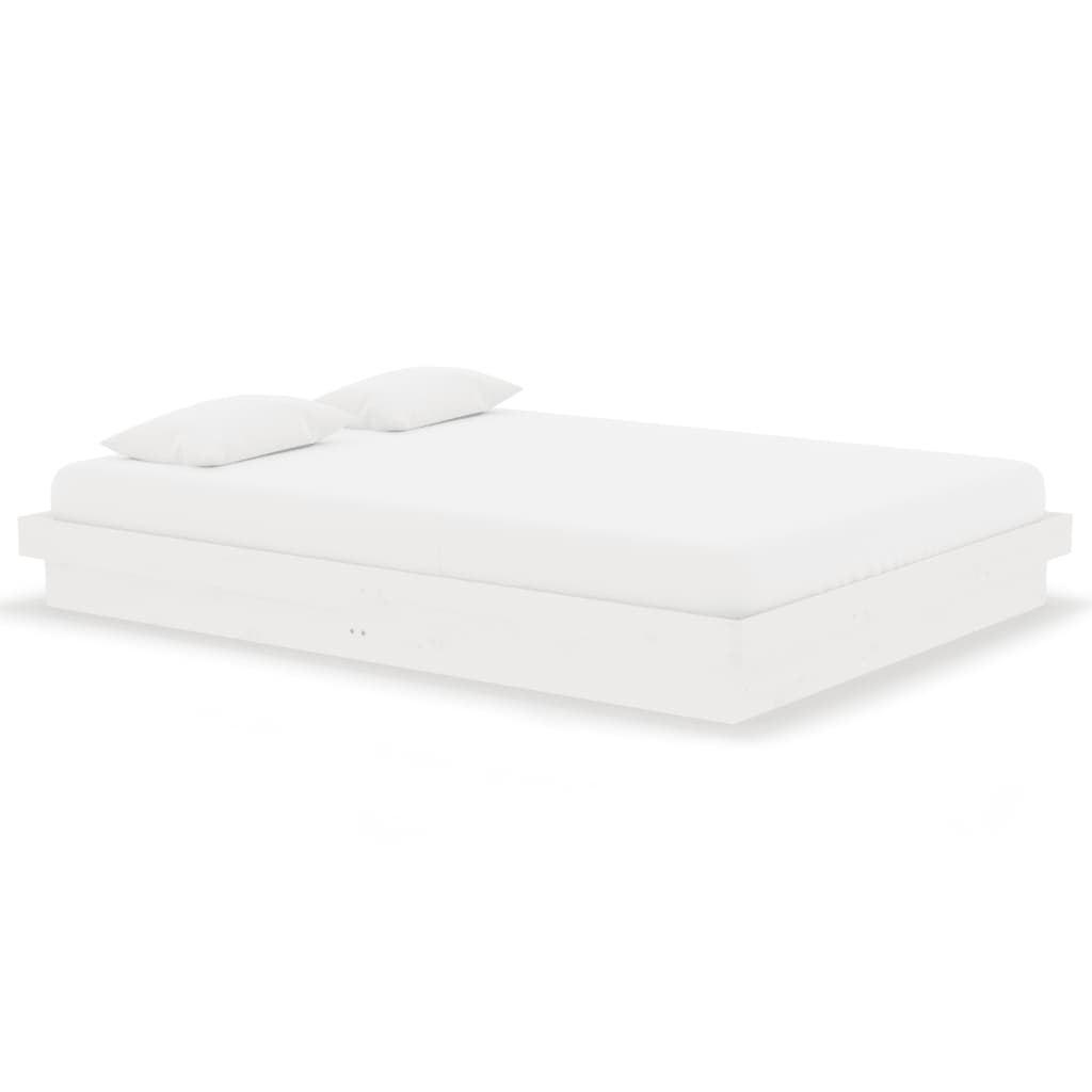 Estructura de cama 135x190 Blanco