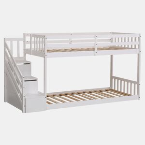 Litera infantil 190x90cm blanca CELESTINE