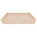 Estructura de cama 135x190 Estructura de cama 135x190 Blanco