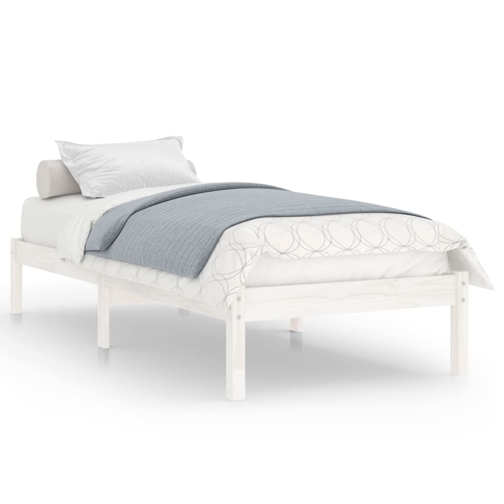 Estructura de cama 90x200 Blanco
