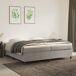 Cama box spring 200x200 Cama box spring 200x200 Gris