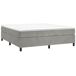 Cama box spring 200x200 Cama box spring 200x200 Gris