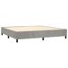 Cama box spring 200x200 Cama box spring 200x200 Gris