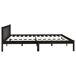Estructura de cama 200x200 Estructura de cama 200x200 Negro