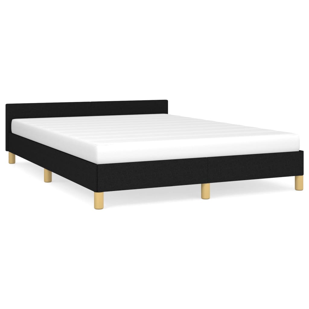 Estructura de cama 140x190 Negro