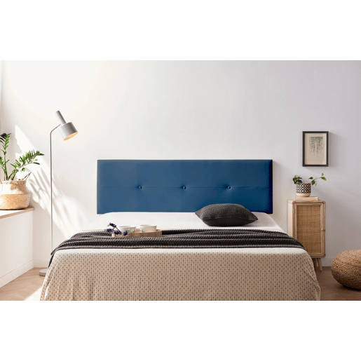 Cabeceira Estofada NAPOLI Pele Sintética 145x50x5 cm - Moonia
