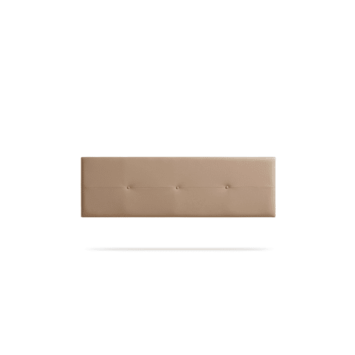 Cabeceira Estofada NAPOLI Pele Sintética 170x50x5 cm - Moonia