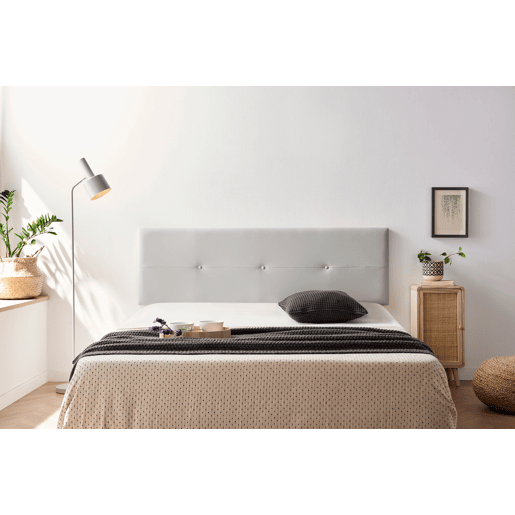 Cabeceira Estofada NAPOLI Pele Sintética 145x50x5 cm - Moonia