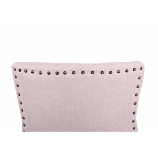 Silla De Comedor Aberdeen En Tela Crema 58X55X92 cm