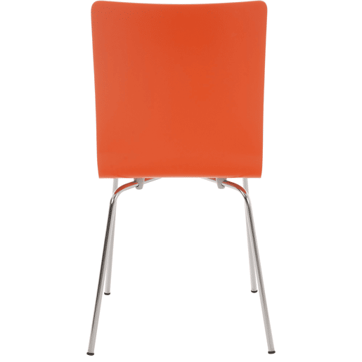 Silla visita Pepe Madera Naranja 47X43X87 cm Silla visita Pepe Madera Naranja 47X43X87 cm