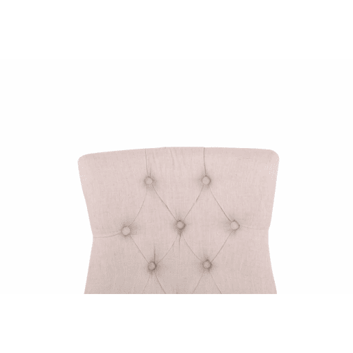 Silla De Comedor Aberdeen En Tela Crema 58X55X92 cm