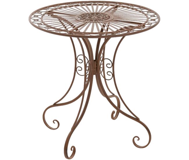 Mesa de jardín - Hari - Metal 70x70